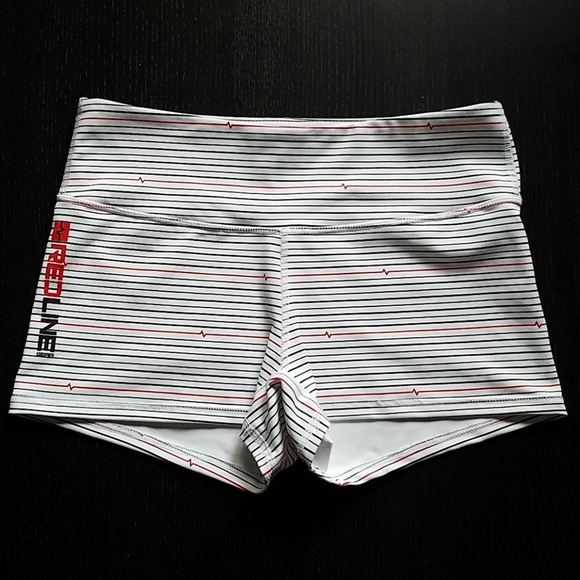 Redline Pulse Line Booty CrossFit Spandex Shorts - Picture 1 of 2